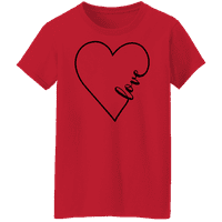 Графика Америка Ден на Свети Валентин празник любов Дамски Графичен тениска колекция