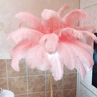 Rela love strastrich feather plume multi-clor strasth pere plume декоративен розово злато лилаво перо занаят мода diy голям перо парти центрове за домашна сватба, розово