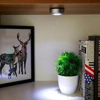 Мини удобен бутален тип LED лампа кухненски шкаф шкаф автомобил светло легло нощна светлина