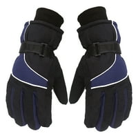 Мъже дамски ръкавици Просветка мека ски снежна водоустойчива топла еластична ръкавици сив свободен размер