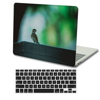 Kaishek Hard Case само съвместим най -новият MacBook Pro S с ретина дисплей Touch Bar + Black Keyboard Cover Model: A1990 & A
