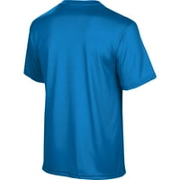 Мъжки просфера Blue Tulsa Community Community College Alumni Logo Stripe тениска
