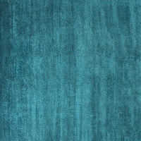 Ahgly Company Indoor Rectangle Oriental Light Blue Industrial Area Rugs, 8 '12'