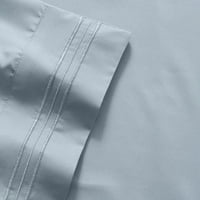 Серия дълбок джоб спалня легло лист комплект РВ Куин-тъмносиво