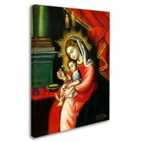 Търговска марка изобразително изкуство Богородица и син платно изкуство от майстори изобразително изкуство